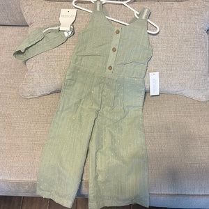 Baby Girl Outfit with Matching Headband